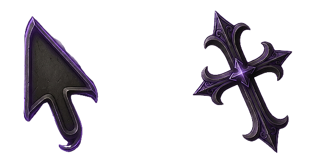 Shadowy Gothic Arrow & Cross