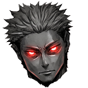 Jujutsu Kaisen Sukuna Crimson Eyes & Flame Arrow pointer on a light page