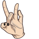 Daemons of the Shadow Realm Asa Hand cursor on a light page
