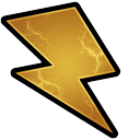 Demon Slayer Zenitsu Agatsuma & Yellow Thunderbolt cursor on a light page