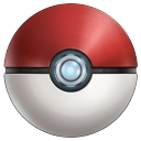 Pokemon Trainer Ash & Pokeball pointer on a light page