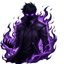Solo Leveling Sung Jin-Woo Dark pointer on a light page