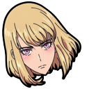 Cute Cha Hae-In Solo Leveling Anime cursor on a light page
