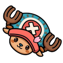One Piece Tony Tony Chopper Doctor Pill cursor on a light page