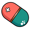 One Piece Tony Tony Chopper Doctor Pill pointer on a light page