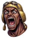 Pocoloco Shocked and Happy Expressions cursor on a light page