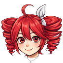 UTAU Kasane Teto Twin Drills Hair cursor on a light page