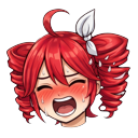 UTAU Kasane Teto Twin Drills Hair pointer on a light page