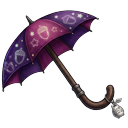 Molang Totoro Crossover with Umbrella cursor on a light page