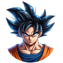 Dragon Ball Super Goku Aura pointer on a light page