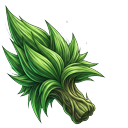 Dragon Ball Z Legendary Super Saiyan Broly cursor on a light page