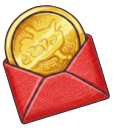 Dragon Ball Kid Goku Chinese New Year cursor on a light page