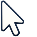 Kid Goku with Classic Mouse Arrow cursor on a light page
