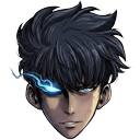 Solo Leveling Sung Jinwoo and Shadow Monarch Dagger pointer