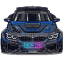 BMW M Power Pixel Art pointer on a light page