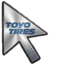 Toyo Tires Metallic & Nissan Skyline GT-R R34 cursor on a light page