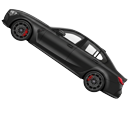 Matte Black BMW M4 Custom cursor on a light page