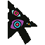 The Amazing Digital Circus Jax Multi Eyed Eldritch cursor on a light page