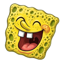 SpongeBob SquarePants Burger pointer on a light page