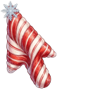 Festive Christmas SpongeBob and Gary the Snail cursor on a light page