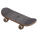 Domo Kun NHK Mascot Skateboard cursor on a light page