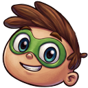 Super Why Comic Book Adventures Superhero pointer on a light page
