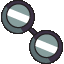 FPE Edward Glowing Glasses Animated cursor on a light page