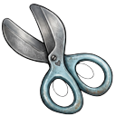 My Little Pony Snips and Scissors cursor on a light page
