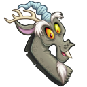 Discord (MLP) Special Edition pointer on a light page