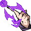 JJK Satoru Gojo Limitless Infinity Animated cursor on a light page
