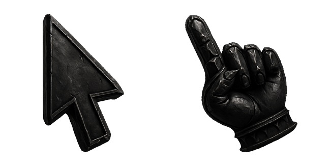 Dark Gothic Medieval Gauntlet & Stone Arrow