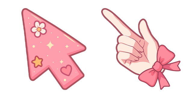 Soft Pink Cutecore Arrow