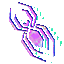 Spider-Man Into the Spider-Verse Glitch Spider cursor on a light page