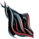 Marvel Villain Venom Symbiote Mask cursor on a light page