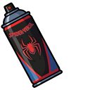 Spider-Verse Miles Morales & Spray Paint cursor on a light page