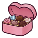 My Melody Valentine's Day Chocolate Box cursor on a light page