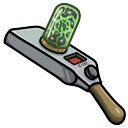 Portal Gun Rick and Morty Among Us cursor on a light page