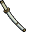 Cute Among Us Roronoa Zoro Fan Art cursor on a light page