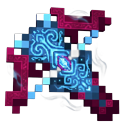Minecraft Dungeons Soul Hunter Crossbow cursor on a light page