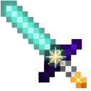 Minecraft Dungeons Starshaper Pixel pointer on a light page
