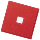 Red Roblox Logo and Roblox Noob Smile Face cursor on a light page