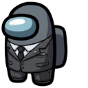 Among Us John Wick Suit and Silenced Pistol pointer