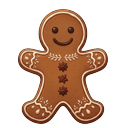 Gingerbread Cookie and Cozey Mug cursor on a light page