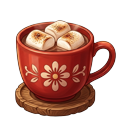 Gingerbread Cookie and Cozey Mug pointer on a light page