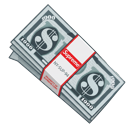 Supreme Cash Cannon Money Gun pointer on a light page