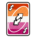 Stylish LGBTQ+ Pride Mouse Pointers with UNO Motif cursor on a light page
