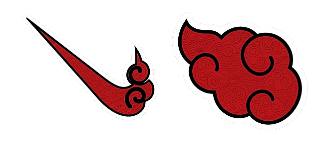 Naruto Shippuden Akatsuki Cloud Swoosh