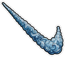 Elemental Blue Cloud Red Flame Nike Swoosh cursor on a light page