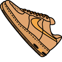 Animated Nike Air Force 1 Low Sneakerhead cursor