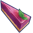 LGBTQ  Bisexual Flag Drink and Cake Slice cursor